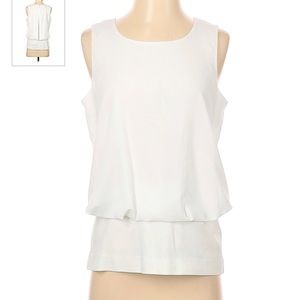 CAbi
Size S Short White Sleeve Blouse